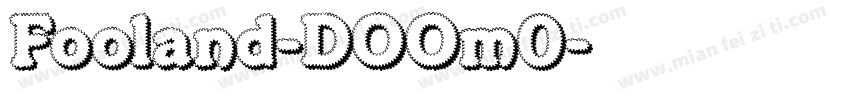 Fooland-DOOm0字体转换