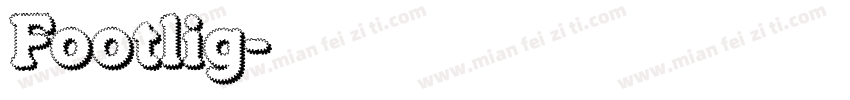 Footlig字体转换