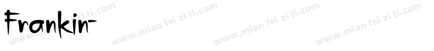 Frankin字体转换
