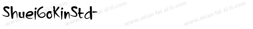 ShueiGoKinStd字体转换