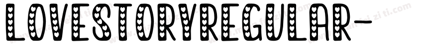 LoveStoryRegular字体转换
