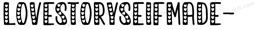 LoveStorySeIfMade字体转换