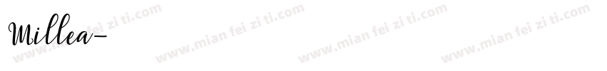 Millea字体转换