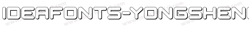 ideafonts-yongshengc字体转换