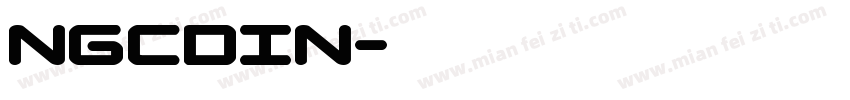 NGCDIN字体转换