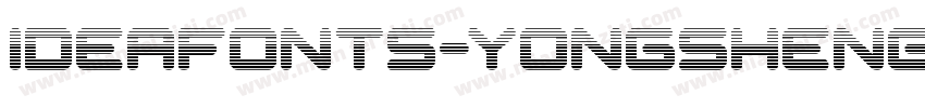 ideafonts-yongshengc字体转换
