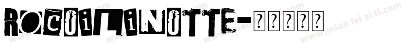 r0cOiLinotte字体转换