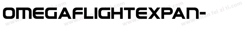 OmegaFlightExpan字体转换
