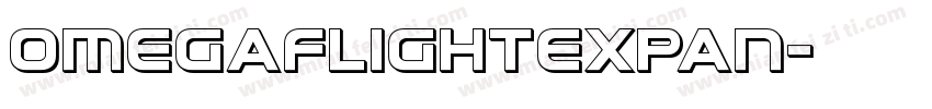 OmegaFlightExpan字体转换