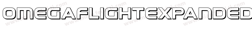 OmegaFlightExpanded字体转换