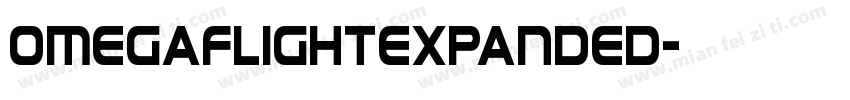OmegaFlightExpanded字体转换