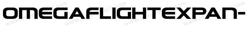 OmegaFlightExpan字体转换