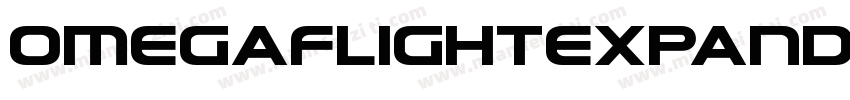 OmegaFlightExpanded字体转换