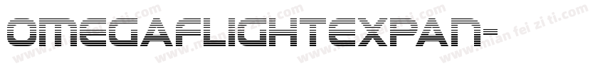 OmegaFlightExpan字体转换