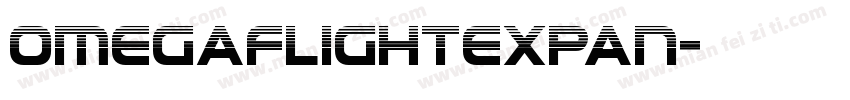 OmegaFlightExpan字体转换