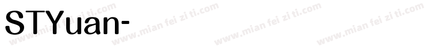STYuan字体转换