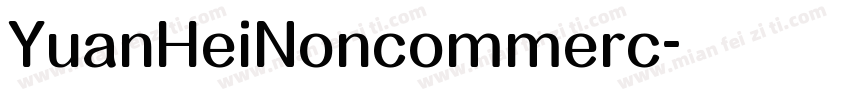 YuanHeiNoncommerc字体转换