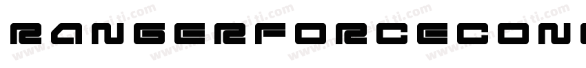 RangerForceCondensed字体转换