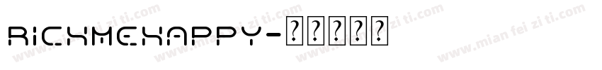 RICHMEHAPPY字体转换