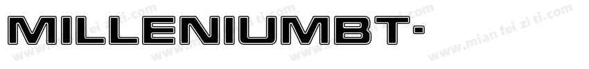 milleniumBT字体转换