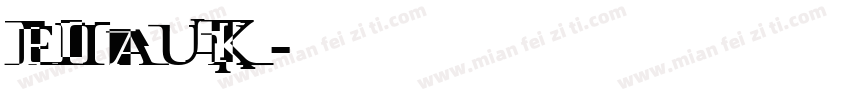 EIiAuK字体转换