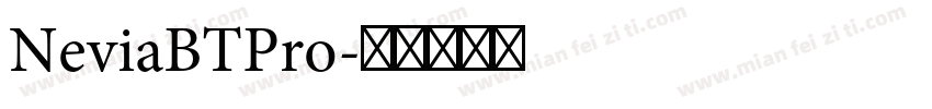 NeviaBTPro字体转换