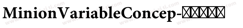 minion webfont minion webfont