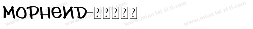 Mophend字体转换
