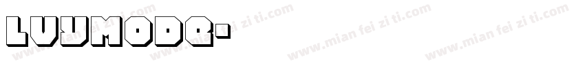 lvyMode字体转换