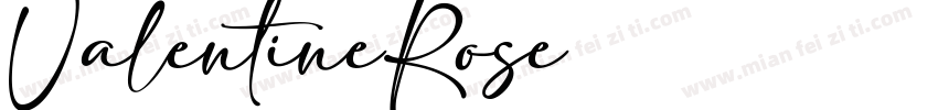 ValentineRose字体转换