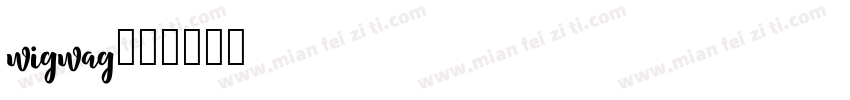 Wigwag字体转换