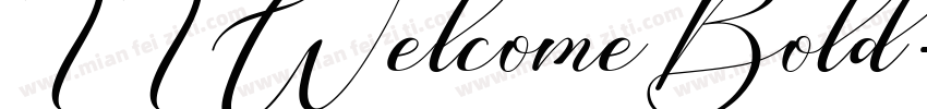 TTWelcomeBold字体转换