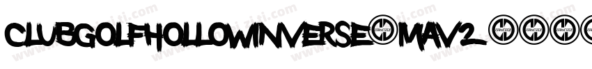 ClubGolfHollowInverse-mav2字体转换