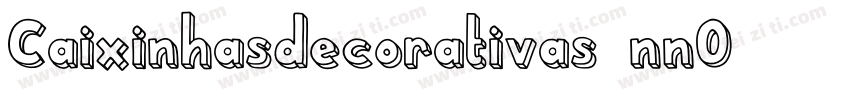 Caixinhasdecorativas-nnO4字体转换