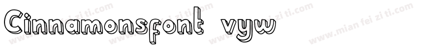 Cinnamonsfont-vyw4字体转换
