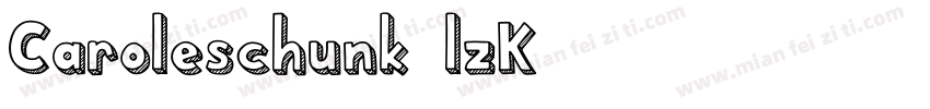 Caroleschunk-lzK5字体转换