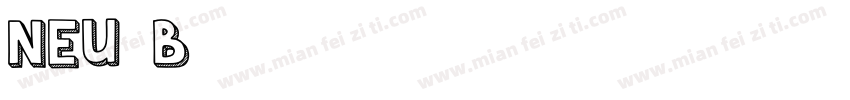 NEU-B5字体转换