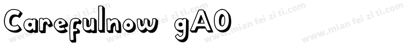 Carefulnow-gAO6字体转换