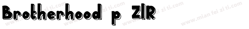 Brotherhood-p7ZlR字体转换