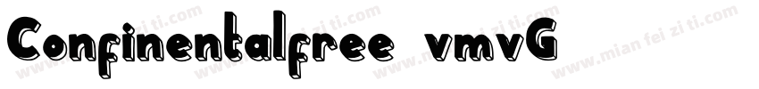 Confinentalfree-vmvG7字体转换