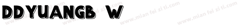 DDYUANGB-W7字体转换