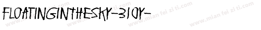 FloatingInTheSky-310y字体转换