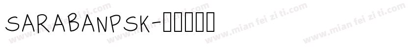 SarabanPSK字体转换