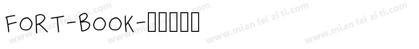 fort-book字体转换