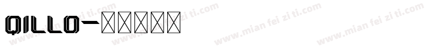 qillo字体转换