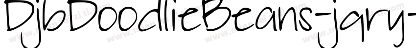 DjbDoodlieBeans-jqry字体转换