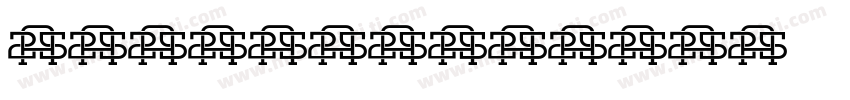 aremini字体转换