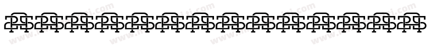 houstiny字体转换