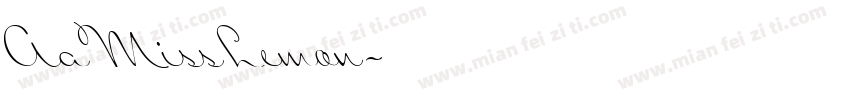 AaMissLemon字体转换