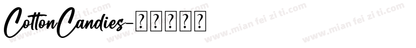 CottonCandies字体转换